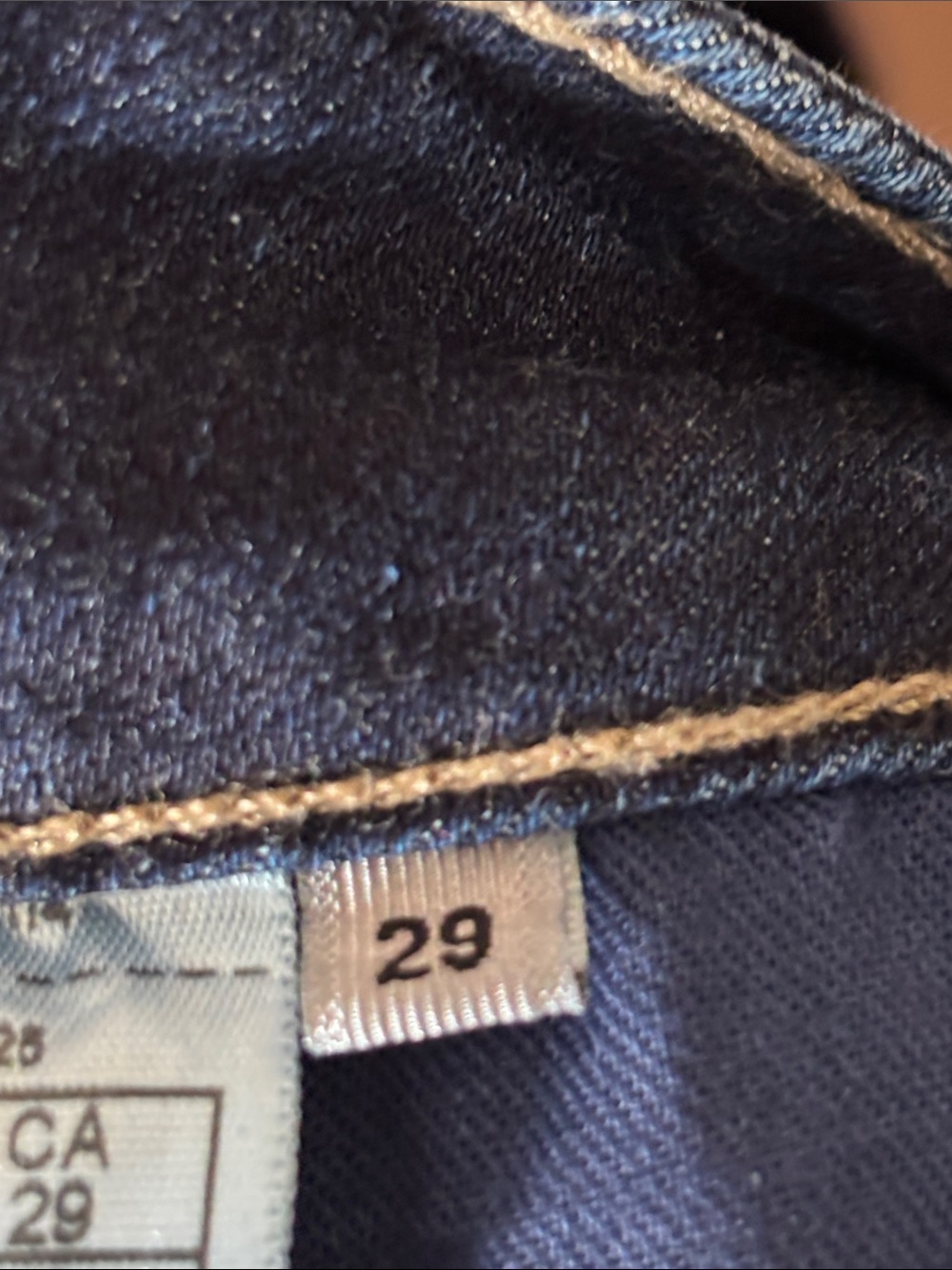 GUESS Boot Cut Mid Rise Whiskered Jeans 29 - Picture 8 of 10